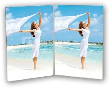 Zep Double Photo Frame 730246 Vertical 2x 10x15 cm