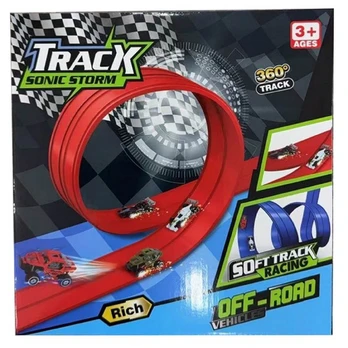 Do-it-yourself car track Tape 4m Red