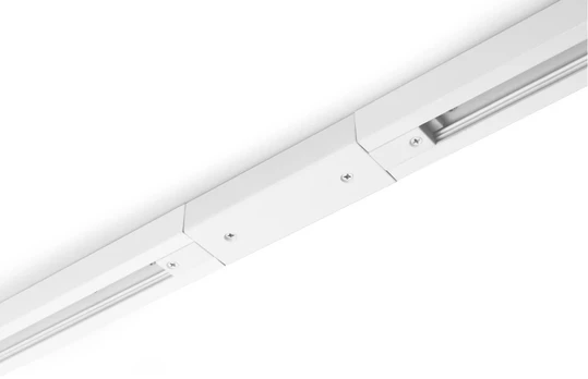 Straight connector for 1-phase rail, power supply, baltas