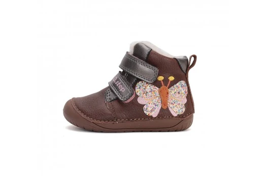 Barefoot batai su dirbtinio kailio pamušalu 20-25 d. W070-42522A