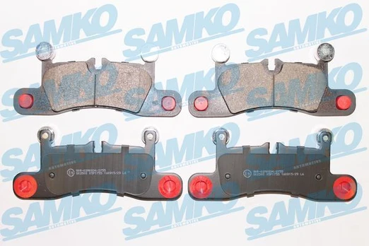 Stabdžių trinkelių rinkinys, diskinis stabdys SAMKO 5SP1755