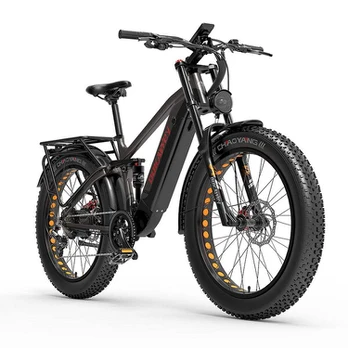 Elektrinis dviratis Dukawey Silvertip8 26'', pilkas