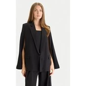 TWINSET Švarkas 252TT2400 Juoda Wide Fit