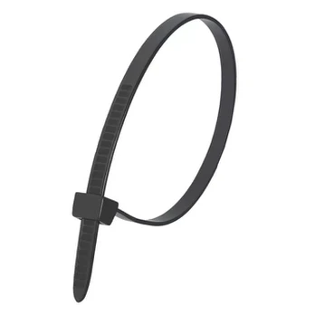 Dirželis nailoninis 2,5 x 140 mm juoda 100 vnt.