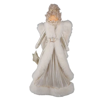 Decoration FAB ANNA H46cm, angel, golden