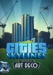 Cities: Skylines Art Deco DLC PC kaina