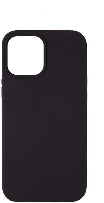 Evelatus Apple iPhone 12 Pro Max Nano Silikoninis dėklas Soft Touch TPU Juodas