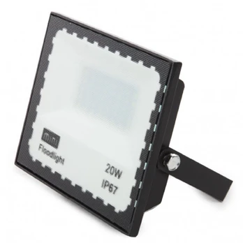LED mini lauko prožektorius 20W su judesio davikliu