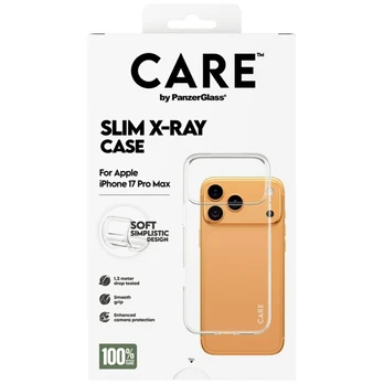 Dėklas Panzer Glass PanzerGlass CARE Fashionable Case transparent X-Ray Soft Basic iPhone 17 Pro Max