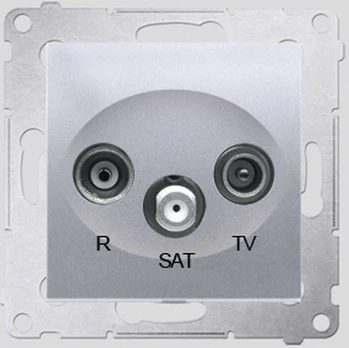 Kontakt-Simon SIMON54 RTV / SAT antenos lizdas - DASK.01 / 43
