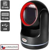 Virtuos CCD 2D čtečka Virtuos HT-861A, stacionární, USB, juoda
