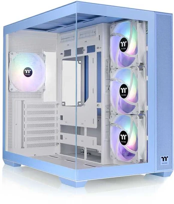 Thermaltake View 380 TG ARGB Hydrangea Mėlyna | PC-Gehäuse