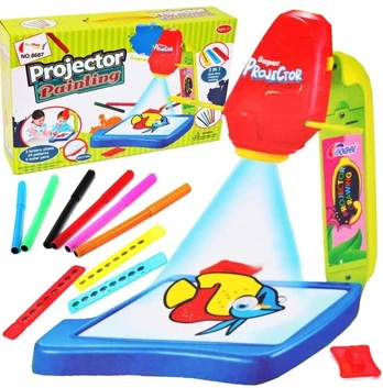 Malplay Vaikiškas projektorius piešimui