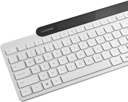 Lenovo Bluetooth-Klaviatūra mit Selbstladefunktion (baltas)