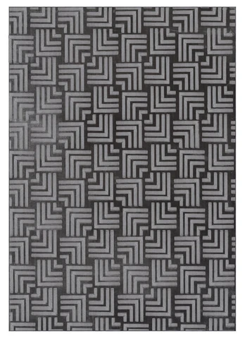 Kilimas Calma 325, 80x150 cm, pilkas
