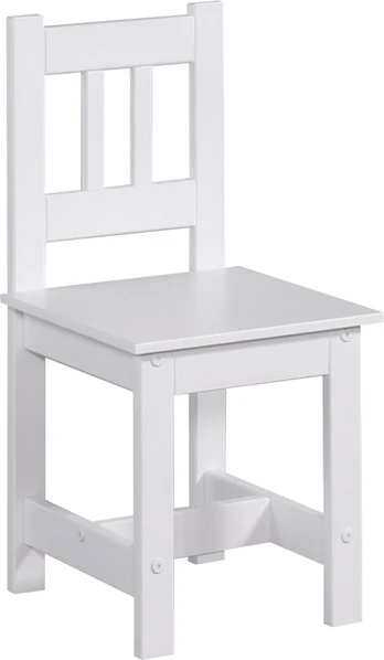 Vaikiška kėdė Pinio Junior, balta, 32 cm x 66 cm