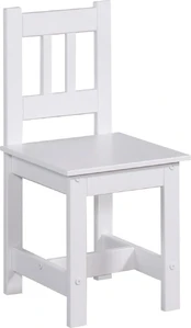 Vaikiška kėdė Pinio Junior, balta, 32 cm x 66 cm kaina