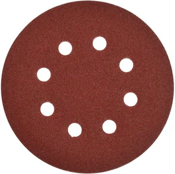 Geko švitrinis popierius diskui 125 mm P240, diskai 8 skylių (50/2000)