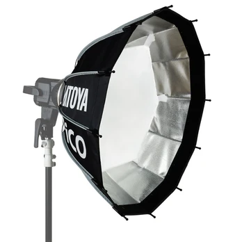 Apšvietimo Įranga - MITOYA PICO Softbox 65cm BOWENS Adapteris su Tinklu