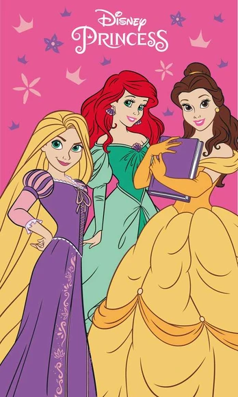 Disney Princess Charm rankšluostis veidui, 30x50cm