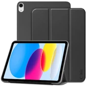 Dėklas Tech-Protect SmartCase Apple iPad 10.9 2022/iPad 11 2025 juodas kaina