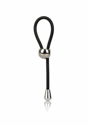 CalExotics E-Z Cinch Silicone Lasso Adjustable Support Ring Black