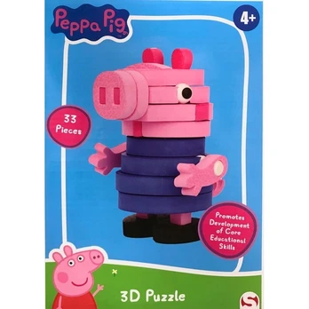 "Peppa Pig" 3D dėlionė