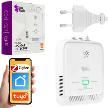 Spacetronik Czujnik gazu (LPG) Tuya ZigBee ZB-DG03