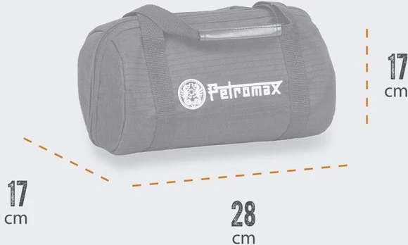Krepšys viryklei Petromax, pilkas