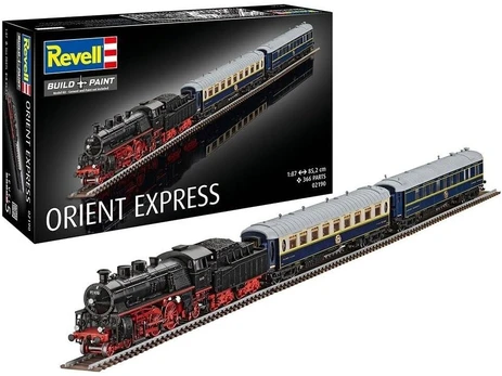 Revell „Orient Express“ plastikinis traukinio modelis 1:87