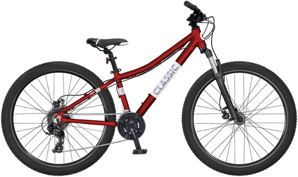 Dviratis 26 CLASSIC PRO 26 26 red classic
