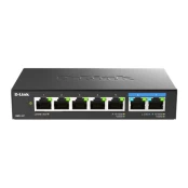 Komutatorius D-Link  7-Port Multi-Gigabit Unmanaged Switch  DMS-107/E  Unmanaged  Desktop  Powe kaina