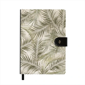 Happy Place - Palm Notebook, A5 (14.8 x 21cm) / Lined