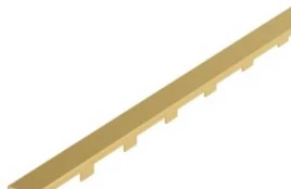 Blücher rist line COPENH.800 - Rist: 40x732mm- Farve: Messing- Rustfrit stål