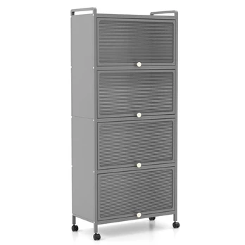 Indauja Costway, 60x32x154 cm, pilka