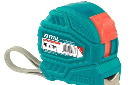 Ruletė TOTAL, 5m, 19 mm, TMT126351M