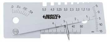 Insize suvirinimo matuoklis -5/15 mm