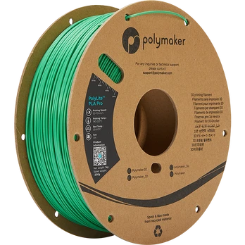 Polymaker PolyLite PLA PRO - 1kg - 1.75mm - Žalias