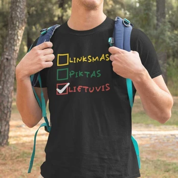 Marškinėliai "Tiesiog lietuvis"