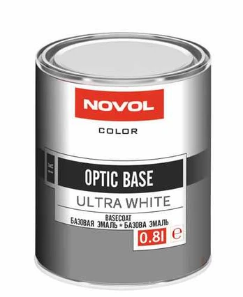Novol OPTIC BASE ULTRA Baltas 0.8L