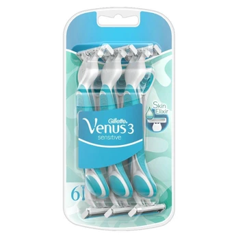 Skustuvas Gillette Venus 3 Sensitive, 6 vnt