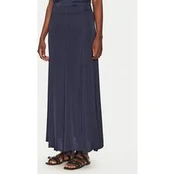 ViCOLO Maksi sijonas TD0004 Tamsiai mėlyna Regular Fit