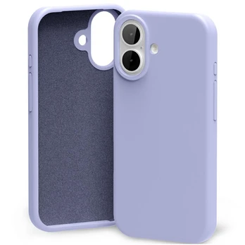 Dėklas Mercury Silicone do iPhone 17 lawendowa szarość