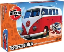 Konstruktorius Airfix QUICKBUILD VW Camper Van Red J6017, plastikas