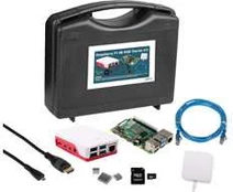 RASPBERRY PI4B - 8GB - FULL KIT WITH Raudonas / Baltas HOUSING