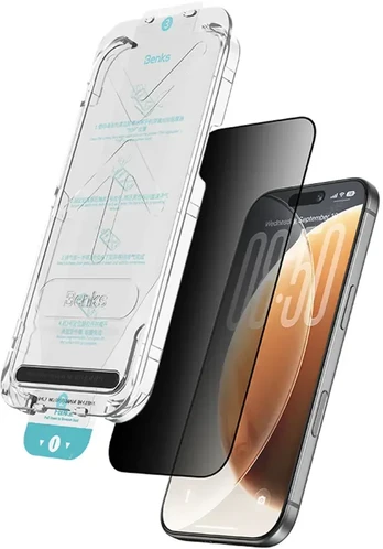 Benks Apsauginis stiklas Omni Warrior Anti-Drop Privacy iPhone 18 Pro