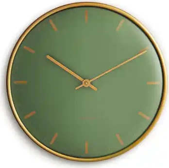 Arne Jacobsen Clocks Arne Jacobsen - City Hall Wall Clock - Ø21 cm - Green