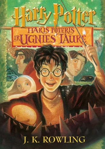 KNYGA Haris Poteris ir Ugnies taurė. 4 dalis.