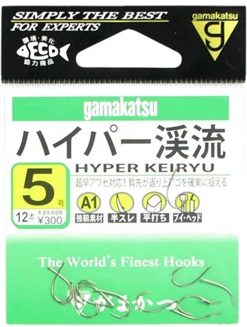Kabliukai Gamakatsu Hyper Keiryu