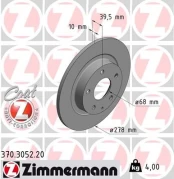 Stabdžių diskas ZIMMERMANN 370.3052.20 kaina